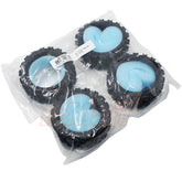 XS-59574 Xtra Speed Rally Block Tires 4 pcs For 1/10 RC